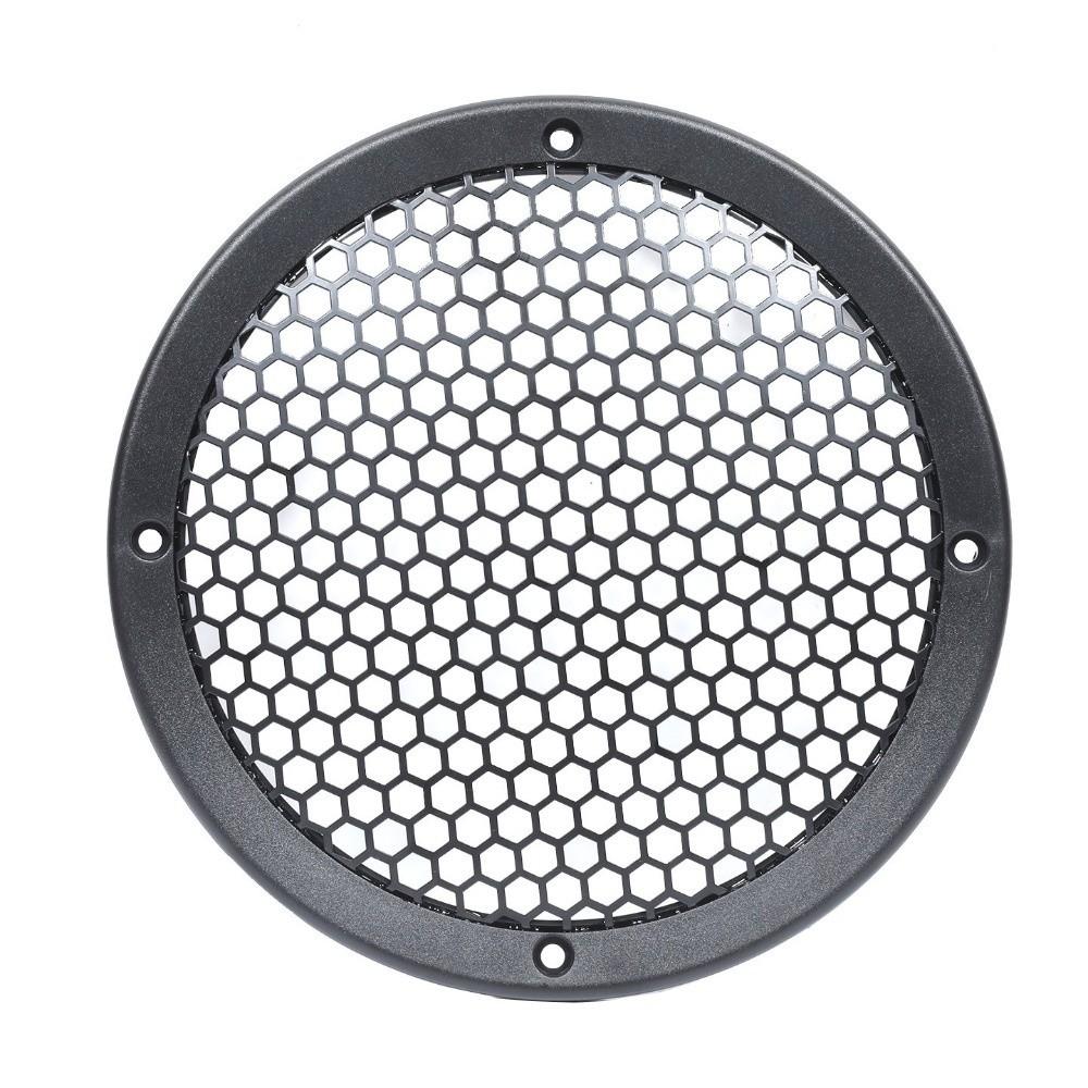 Round Shape Speaker Mesh Cover Hexagonal Mesh Audio Speaker Guard  Car Audio Accessories