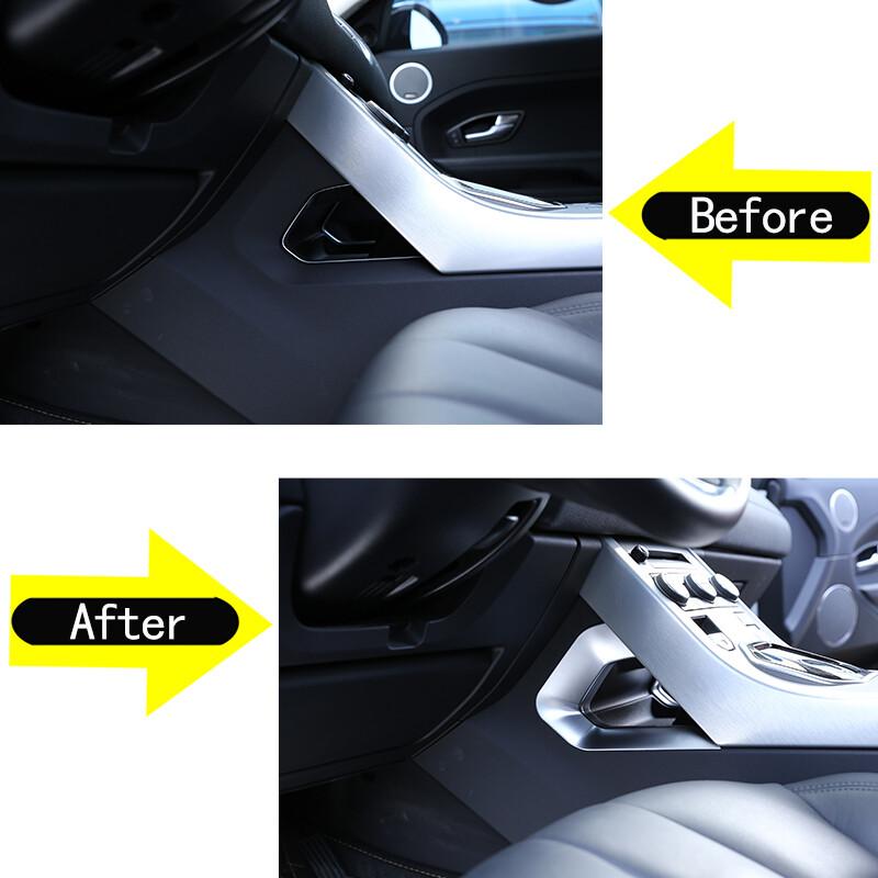 Inner Console Gear Box Side Trim Cover For Land Rover Range Rover Evoque 12-18