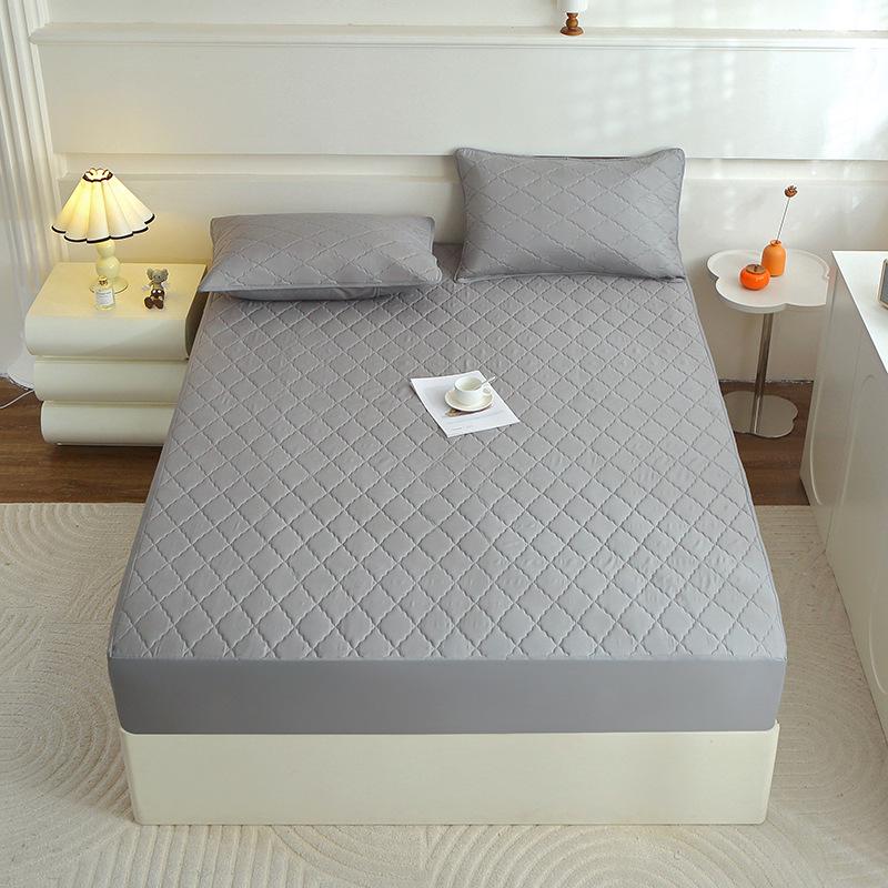 Waterproof Quilted Fitted Sheet: Machine Washable Incontinence Mattress Protector & Topper for US Standard Beds