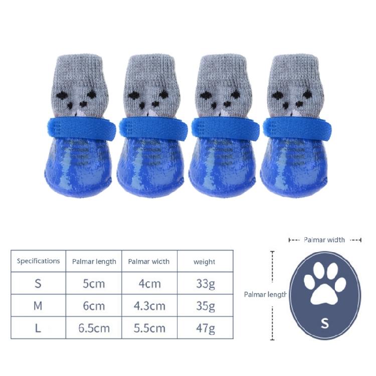 Waterproof Dog Socks For Medium Dogs Pet Dog Socks Pet Outdoor Shoes Non-slip
