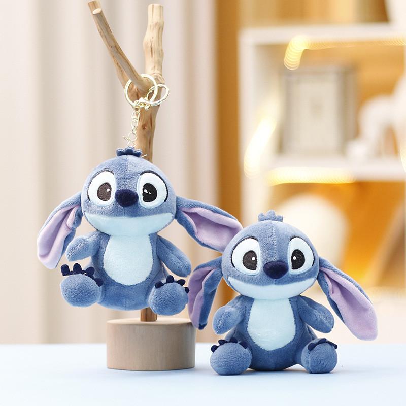 Toys Stitch Plush Cartoon Dolls Keychains Bag Decoration Pendant Gifts 15cm