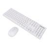 Wireless Keyboard and Mouse Combo 2.4 4 Keys Keyboard with Wireless Ergonomic Mouse for Computer PC
