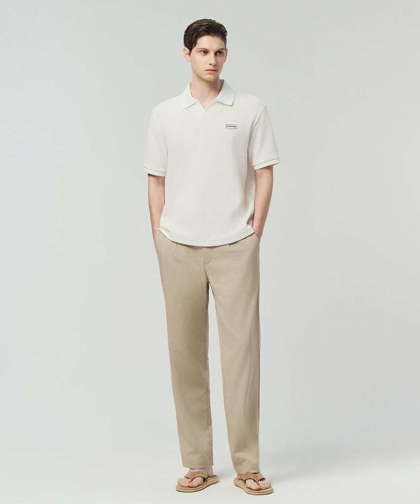 DUVETICA Matarello (Light Ivory) (Men'S Short-Sleeve Polo Shirt)