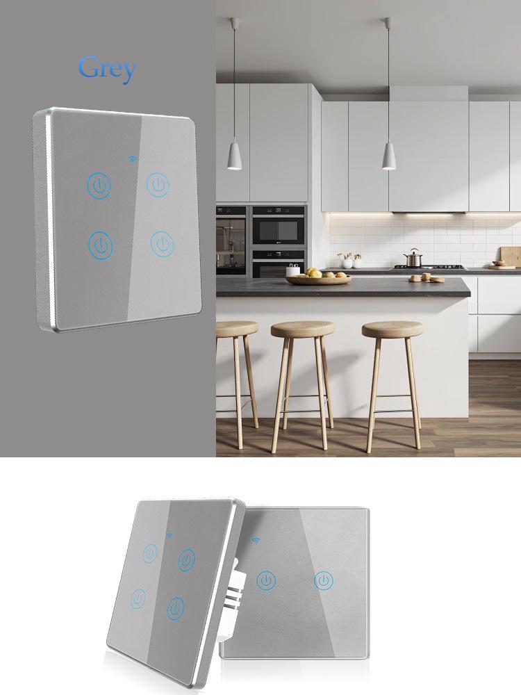 Graffiti EU Smart WiFi Touch Switch with Alexa Voice Control