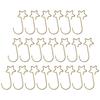 Christmas Holiday 0.7 Inches 1.9cm Metal Xmas Hangers Elegant Tree Hooks Reusable Hooks Versatile Hanging Hooks
