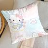 Kawaii H-Hellocats Cushion Covers 45X45 Cushions Cover Sleeping Pillows Decorative More New Year Nordic Living Room Decoration