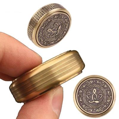 Zen Buddha Fidget Spinner Hand Spinner Rotating Gyroscope Fingertip Spinner  Kids Toy