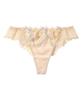 Panties Glamour Rich Lightweight Underarm BYJ685 Pair with Thong Panties PYJ585 OR M Amphi/Wacoal T-back [Glama-Rich Panties] Women's