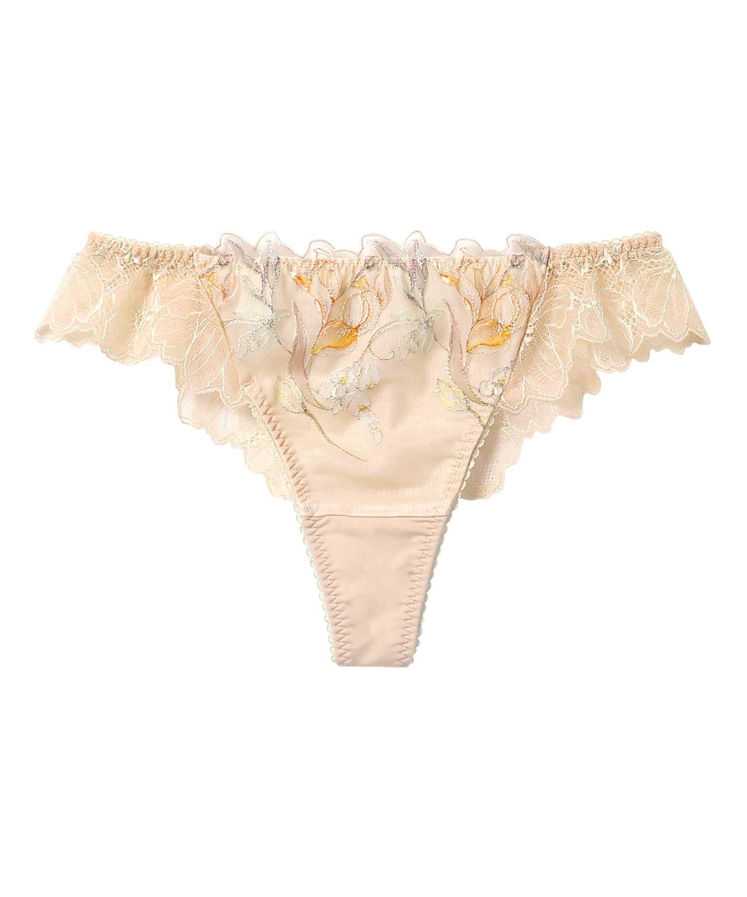 

Трусики Glamour Rich Легкие Подмышечные BYJ685 Пара с Трусиками Стринги PYJ585 ИЛИ M Amphi/Wacoal Т-спинка [Трусики Glama-Rich] Женские