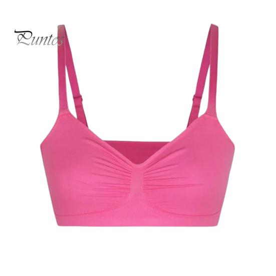 

Спортивные бюстгальтеры для женщин, беспроводные, мягкие, тренировочные, бюстгальтеры с эффектом пуш-ап, бесшовные, укороченные, бюстгальтеры для йоги и фитнеса XXL розовый