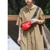 Oshare Walker Band Collar Shirt Stain UV Cool to the Antibacterial and Odor Rain or Shine n'OrLABEL [Hareame Water-Repellent Dress] Dress, Long,