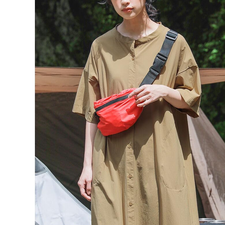 Oshare Walker Band Collar Shirt Stain UV Cool to the Antibacterial and Odor Rain or Shine n'OrLABEL [Hareame Water-Repellent Dress] Dress, Long,