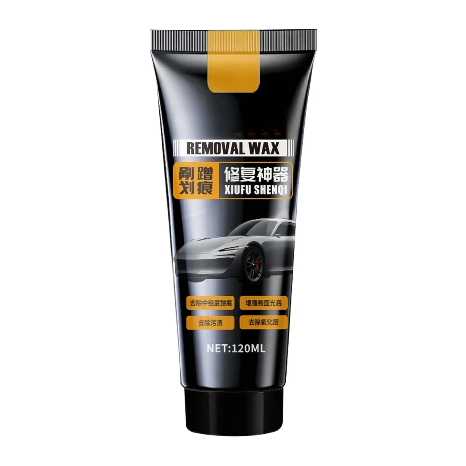 

Car Scratch Cream, Car Scratch Removal Kit, Includes Wiping Sponge And Towel One Size чёрный