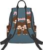 Barasu Monchhichi Backpack for Perfect for Business and Large and Includes Laptop Bag Men, Commuting, School, Trips, Travel, Capacity, Unisex,