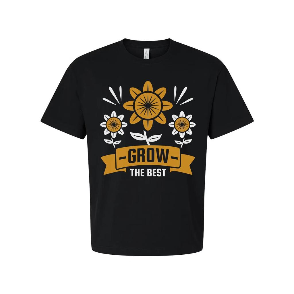 Sunflower Garden Graphic Tee With Grow The Best Banner For Garden Lovers Who Lov