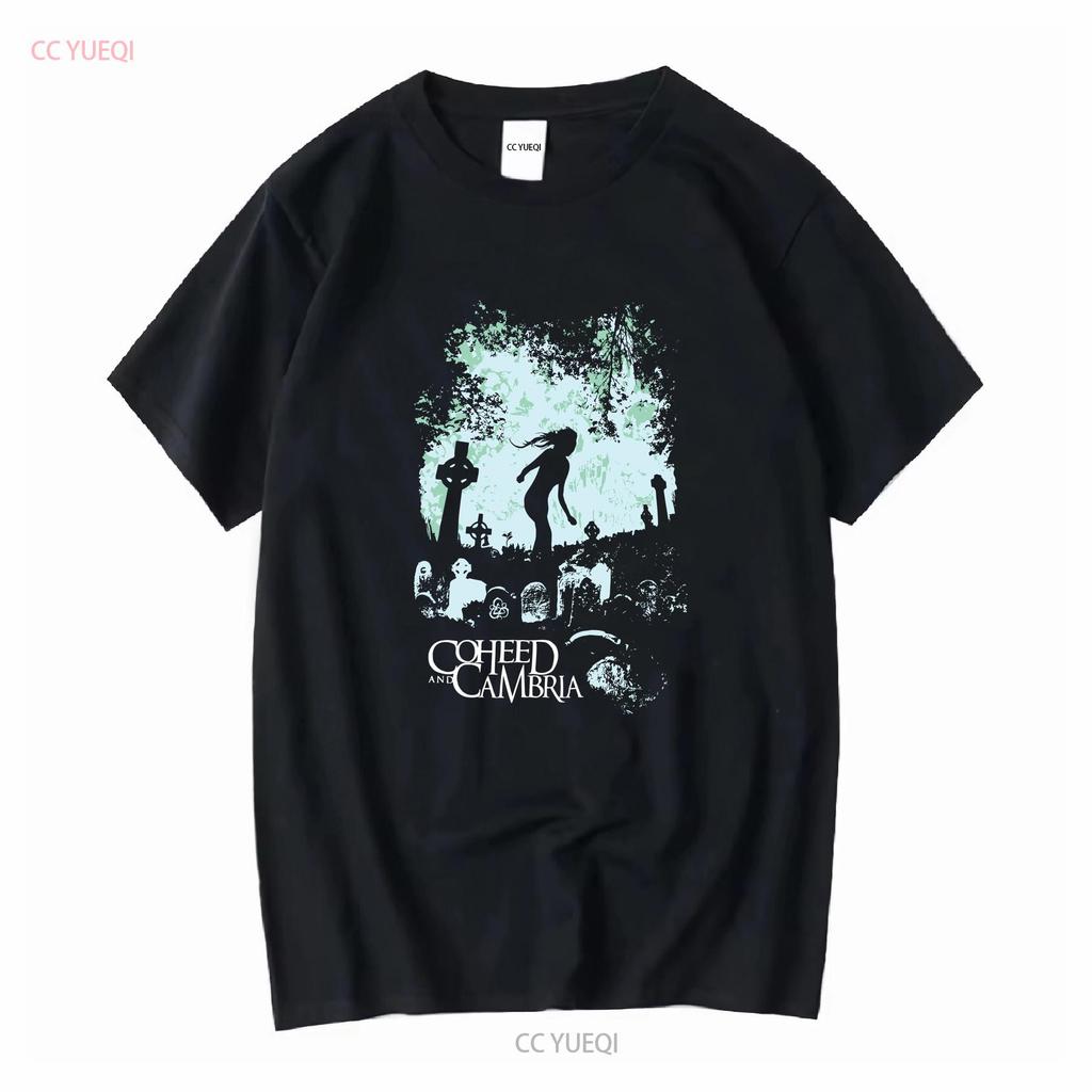 Coheed And Cambria Band T Shirt Cotton All Size S 5XL Vintage Washed Versatile Casual Unisex Slightly Top For Everyday Wear