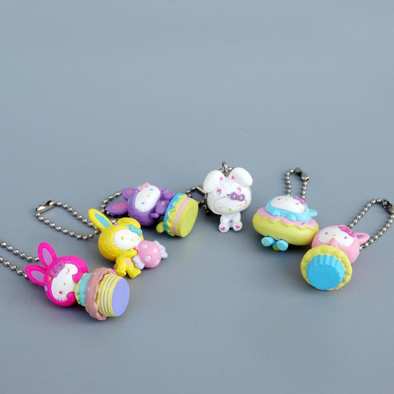 Product New In Stock Kt Cat Easter Rabbit Series Doll Pendant Cute Backpack Pendant Birthday Surprise Gifts For Girls