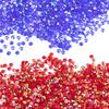 Transparent Symphony Violent Bear Resin Flat Bottom Sticker Diamond Glazed Beads Loose Beads Diy Material Pack Jewelry Accessories