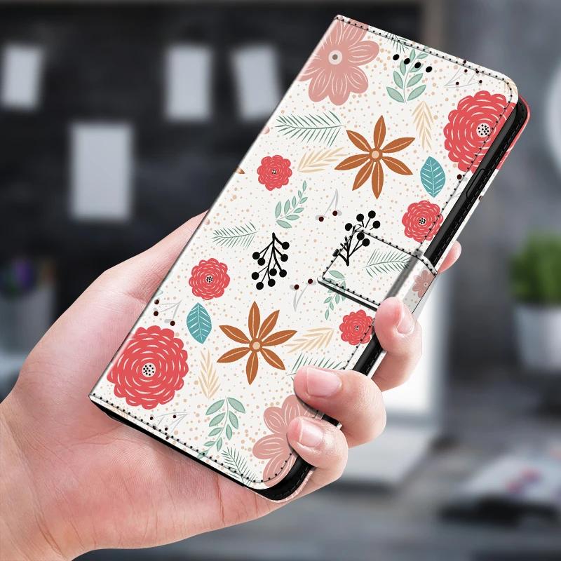 Flip Case For Honor X6c Cover Leather Book Shell For Honor X6b Cases Wallet Printed Stand Case For Honor X6a Painting Cover X6C
