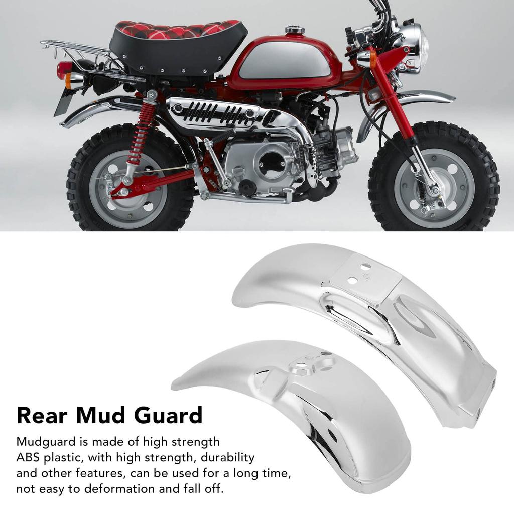 Front Wheel Motorcycle Wheel Chrome Plated Splash Guard for Z50 Z50A Z50J with or Wheels Mudguard, Mudguard, 8-inch 10-inch
