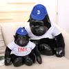 Plüsch-Gorilla, schwarzer King Kong, Cartoon-Figur, Jungen, Kinderbegleiter, Geburtstagsgeschenk