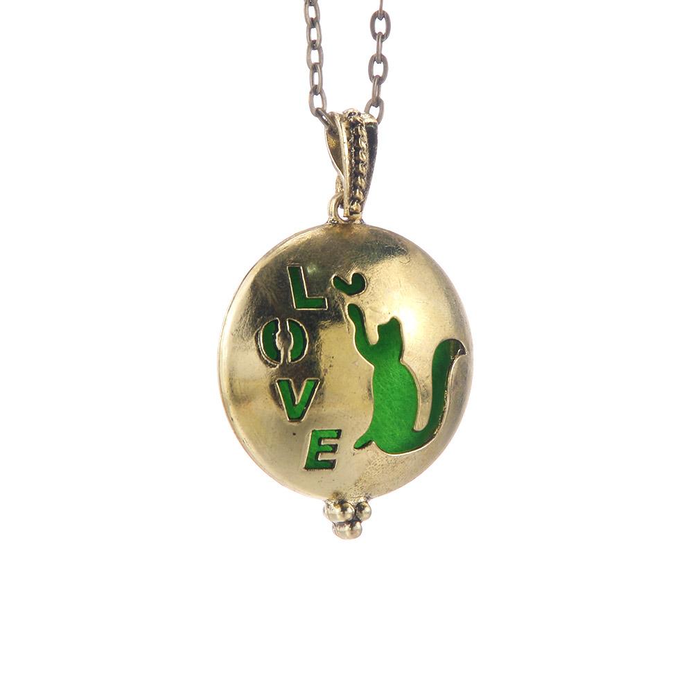 Aromatherapy Necklace Tree of Life Diffuser Jewelry Vintage Open Locket Pendant Essential Oil Perfume Aroma Diffuser Necklace