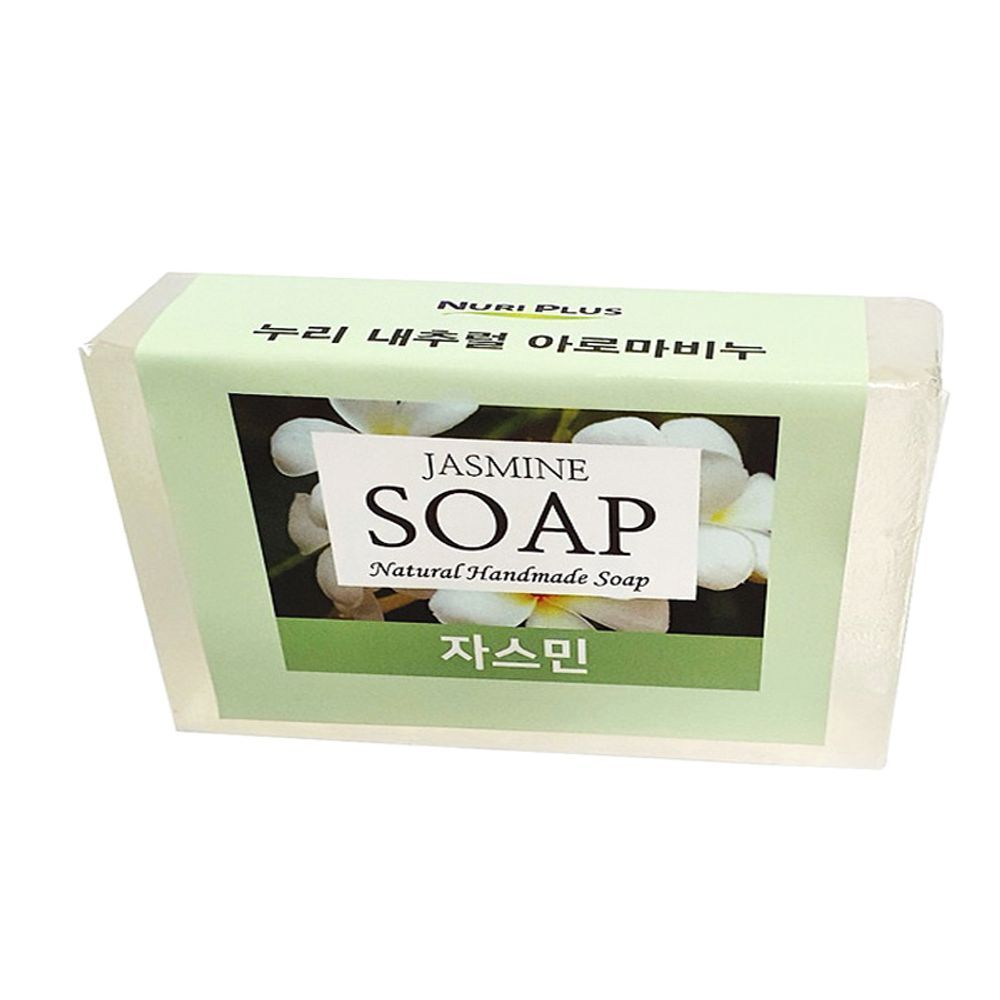 Jasmine Handmade Soap Natural Handmade Soap Skin Moisturizing Fragrant [WFJGL2U_251108] 1 piece of Jasmine Natural product