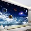 Schönes Universum Sternenhimmel 3D Fototapete Wohnzimmer Schlafzimmer TV-Hintergrund Decken Dekoration Wandbild Papel De Parede
