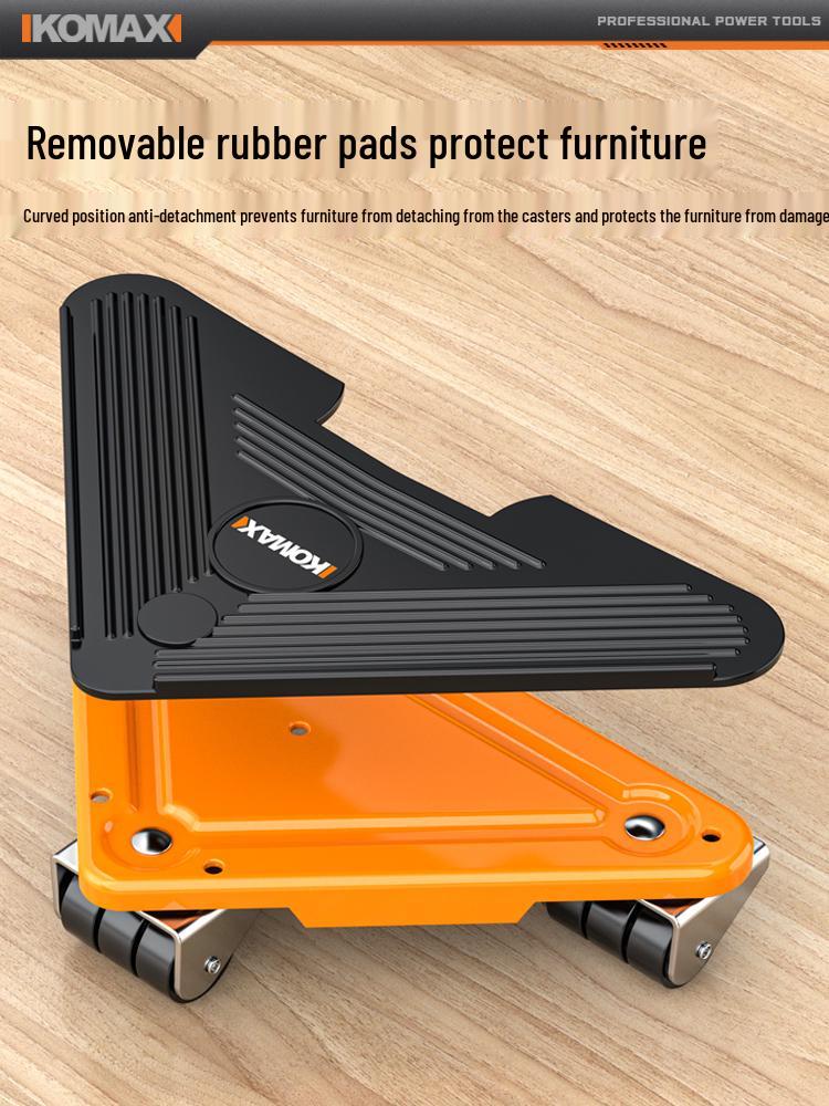 Universal Caster Wheel for Moving Heavy Furniture and Sofas