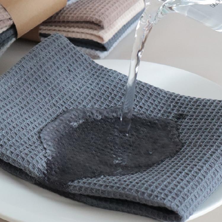 4PCS Assorted Dish Rags Fast Drying Dishcloth Absorbent Towel Comfortable Cloth