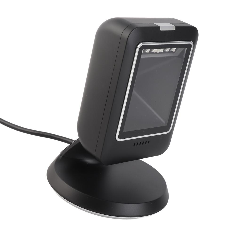 2D Hands Free Barcode Scanner QR Barcode Omnidirectional USB Wired Desktop Reader for Retail Store