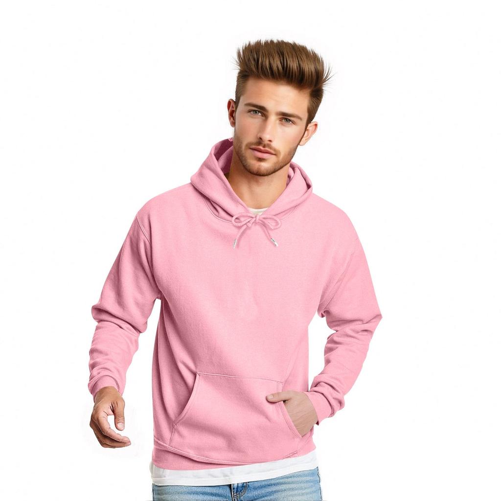 Men's Fashion Loose Sweatshirt Casual Daily Long Sleeve Color Top