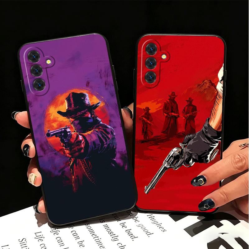 Red Dead R-Redemption Soft Phone Case for Samsung A17 A37 A57 A16 A26 A36 A56 A15 A25 A35 A55 A14 A24 A34 A54 A13 A23 A33 A53 A5