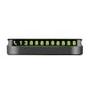 Temporary Glow Parking Phone Number Plate for Cars - Creative Interior Ornament
