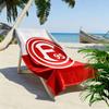 Πετσέτα Παραλίας Fortuna Düsseldorf Print, Μεγάλη Μαλακή Πετσέτα Γρήγορου Στεγνώματος για Παραλία Κάμπινγκ Κολύμπι