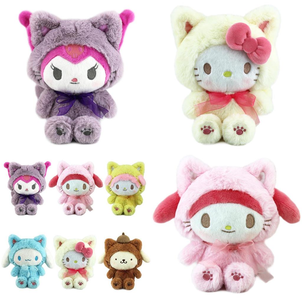 Peluche Carino Cartoon Kurumi Lolita Cane Budino Meiru Di Giada Cane Cannella Ragazza Cuore Bambola Amorevole