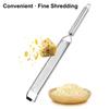 Lemon Zester Cheese Grater Stainless Steel Citrus Peeler with Non-Slip Handle Multi-Purpose Kitchen Tool for Citrus Parmesan Ginger