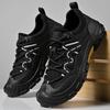 Men's Wearable Grip Hundred Slip Resistant Casual Multi-Season Trial Sneakers - Lightweight Mesh Breathable Sneakers