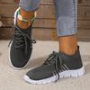 *Hot Selling In Summer Lightweight Mesh Breathable Flat Shoes Women Fashiable New Comfortable Round Toe Elegant Casual Shoes