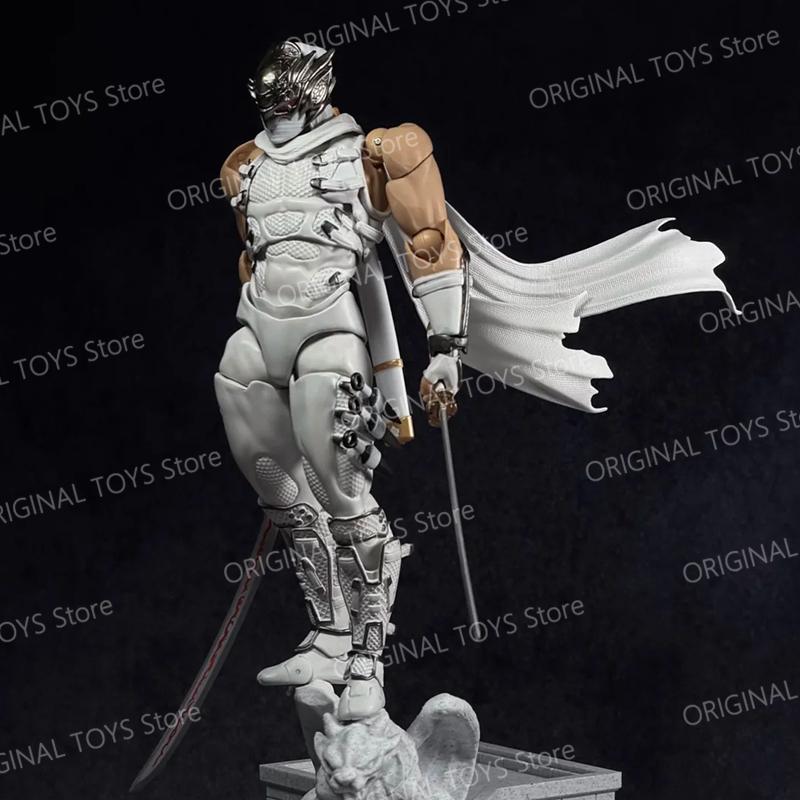Disponibile AC Toys La Seconda Tiratura Ryu Revoltech 1/12 Amazing Yamaguchi Ryu Bianco Hayabusa Ninja Gaiden Action Anime Figure Giocattolo