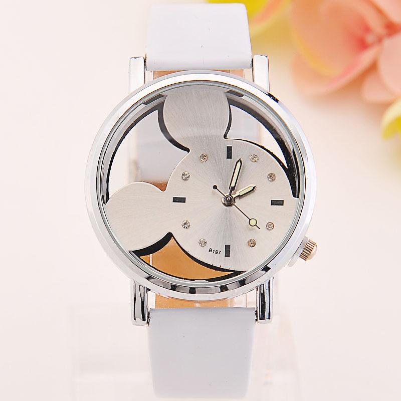 Mickey Mouse Childrens Fashion Quartz Watch With Large Dial For Kids And Teens