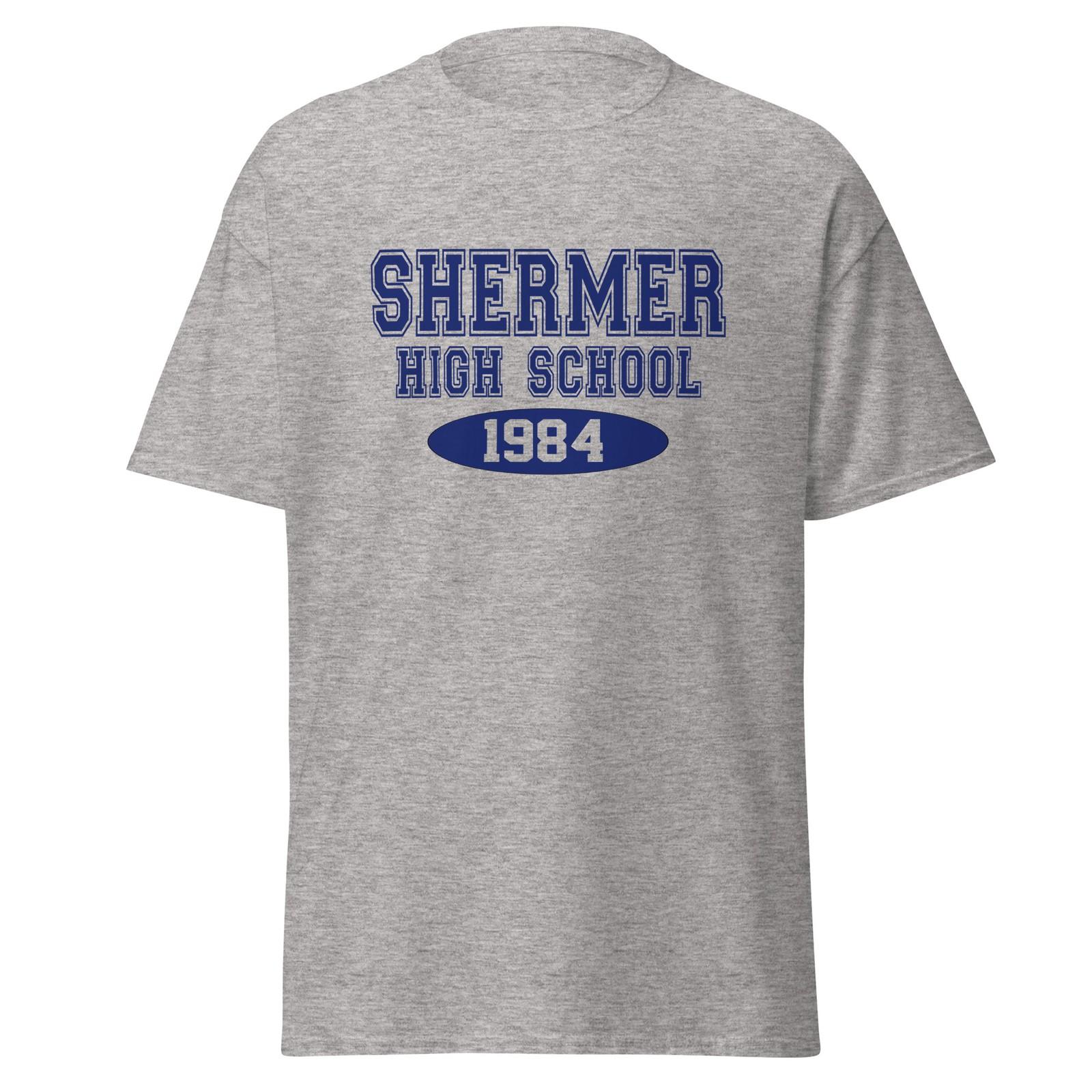 Shermer High School - John Hughes Movie, The Breakfast Club Shirt, Unisex XL