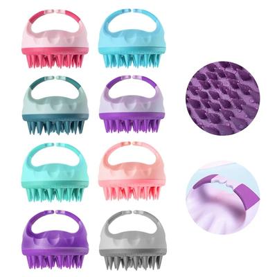 Scalp Massage and Cleansing Tools, Shampoo Brush with Handle, Scalp Exfoliating Brush
