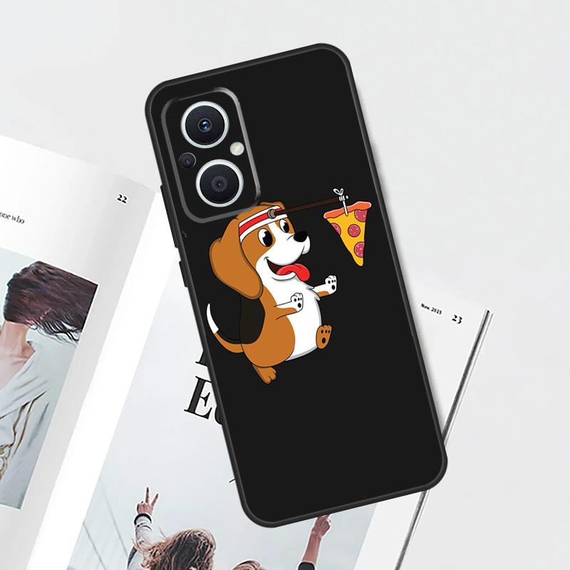 Beagle Dog Cute Cartoon Case For OPPO Find X9 X8 X6 Pro OPPO Reno 7 8 Lite 10 11 12 13 14 Pro 11F 12F 13F 14F Cover