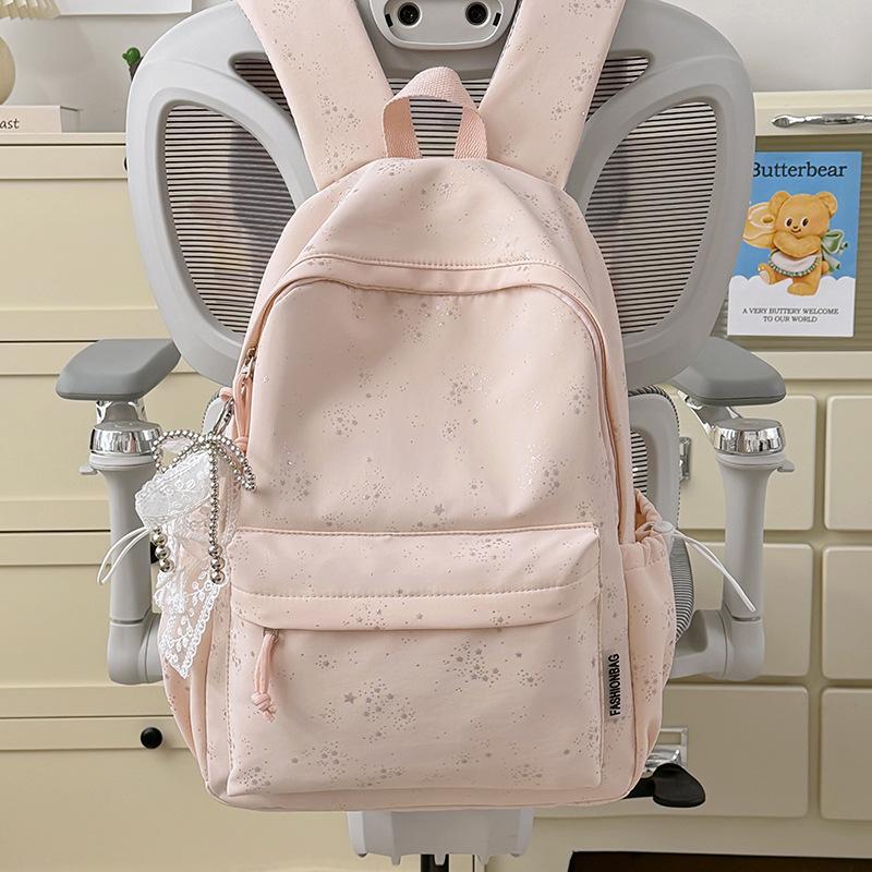 Zaino nuovo zaino alto valore coreano ins cuore di ragazza tempo libero viaggio zaino leggero zaino studente stella gitana