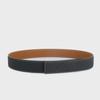 Versatile Men's 3.8cm Double-Sided Pure Cowhide Belt (Head Not Included)