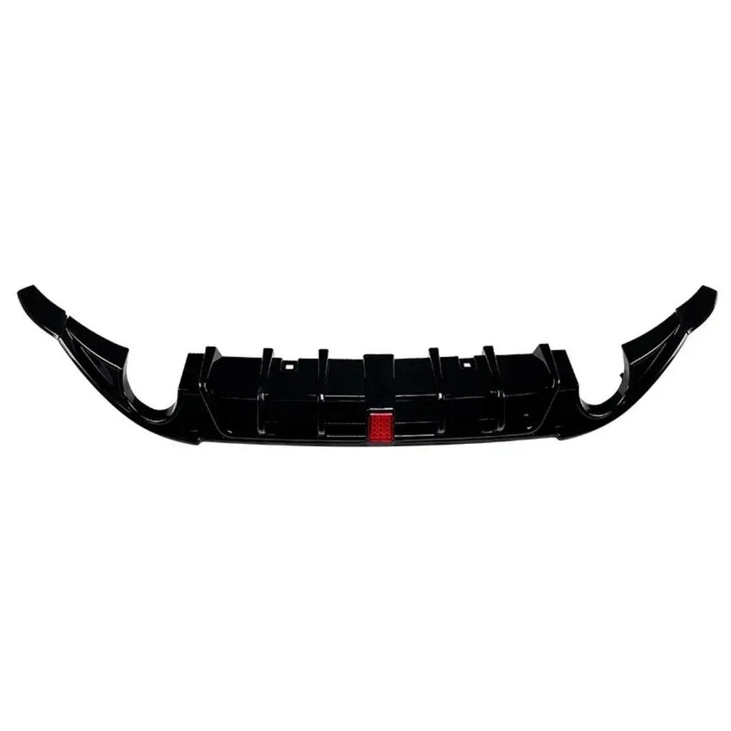 For Volkswagen Golf 7 Standard MK7 GTI GTD 2013-2017 Hatchback Rear Bumper Diffuser Splitter Spoiler with Brake LED Body Kit