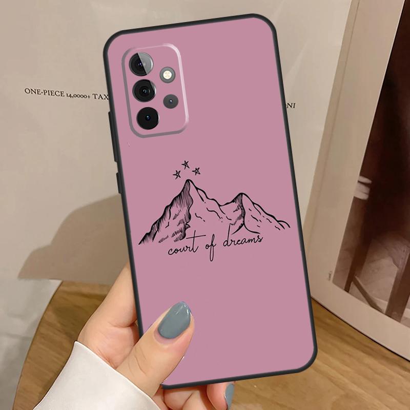 A Court Of Mist And Fury Case For Samsung Galaxy A33 A53 A13 A54 A34 A14 A56 A36 A16 A06 A12 A32 A52 A35 A17 A15 A55