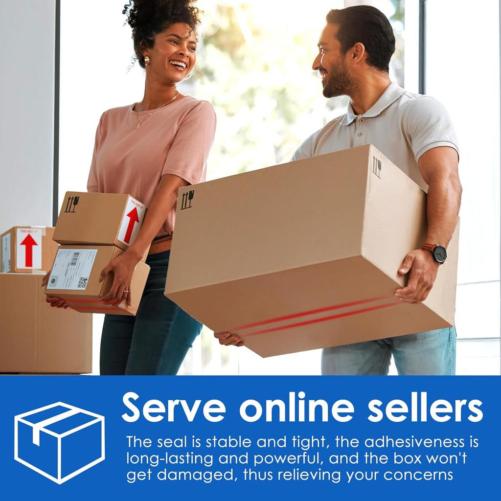 Viscosity Clear Adhesive Tape Box Carton Sealing Packing Tape DIY Mounting Fixing Tape Clear Adhesive Tape