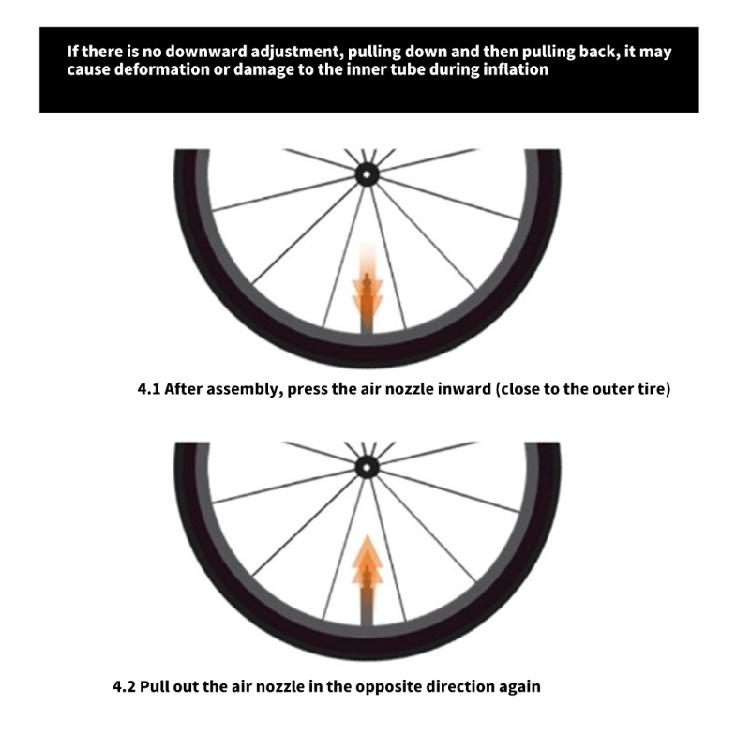 Light Weight Bike Interior Tire Tube Puncture Resistant Mountain Bike Inner Tube Replacement Tube Easy to Use